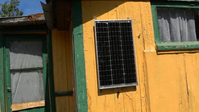 Солнечная панель на даче. Своё электричество смотреть онлайн