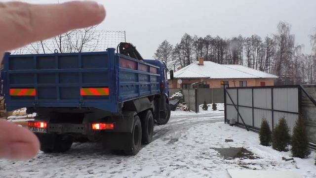 125. Подготовка обьекта к зимним условиям работы. Привезли не тот кирпич, замена кирпича.