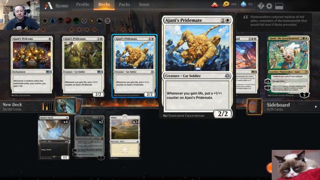 MTG: Arena - Deck Building with Sean - Episode 1 RDW vs Mono White Lifegain [WAR Standard] смотреть онлайн
