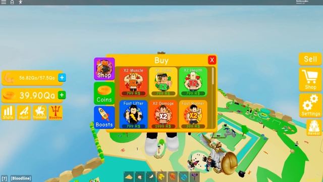 ТЕСТИМ НОВЫЕ СКИЛЫ В ЛИФТИНГ СИМУЛЯТОРЕ! ROBLOX Lifting Simulator смотреть онлайн
