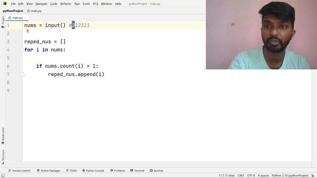 #14 Python IDP Preparation Series Level 1 | Set 1 | Repeated Digits explained by shiva prasad m смотреть онлайн