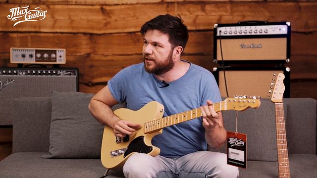 A single pickup MONSTER! The Fender Noventa Telecaster! смотреть онлайн