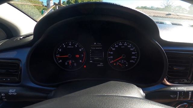 How to Change Instrument Cluster Theme in Kia Rio IV ( 2017 – now ) смотреть онлайн
