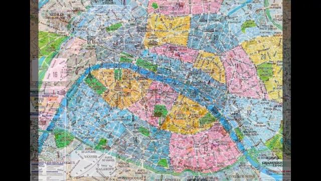 Карты Парижа смотреть онлайн