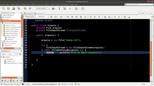 Java Advance #16 - Exception e Exceptions - Tratamento de exceções com try catch смотреть онлайн
