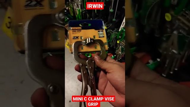 IRWIN MINI C CLAMP VISE GRIP смотреть онлайн