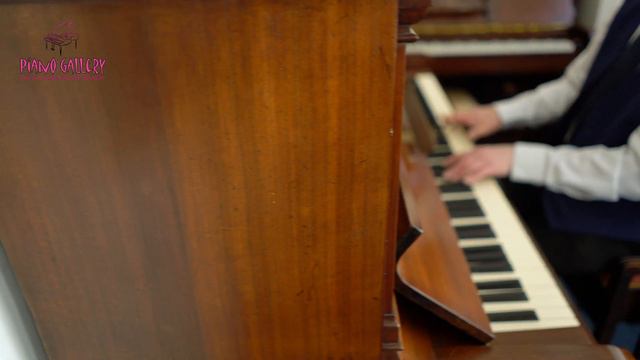 Steinway Upright - Debussy Arabesque and Brahms - Rhapsody in B minor смотреть онлайн