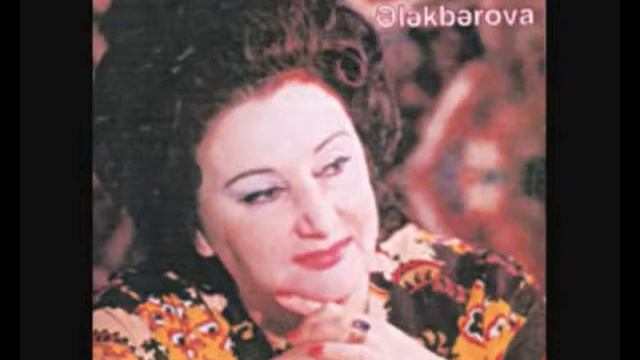 Shovket Alekberova - Gozlerin (mus. Adviyya Rahmatova)