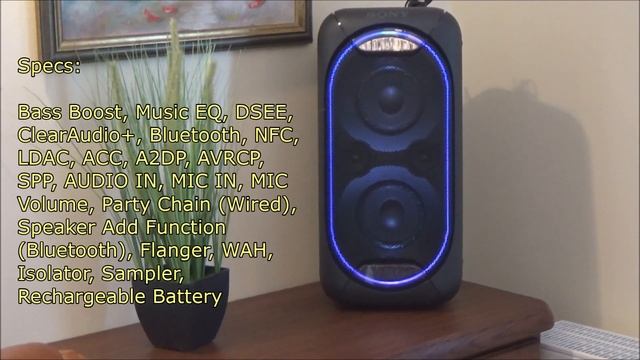 SONY GTK-XB60 - Sound Test смотреть онлайн
