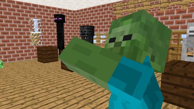 Monster School : SHORT LIFE HIGHLIGHT - Minecraft Animation смотреть онлайн