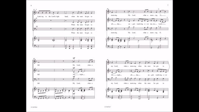 All Night, All Day with My Lord, What a Morning (Three-part Mixed) | Russell Robinson смотреть онлайн