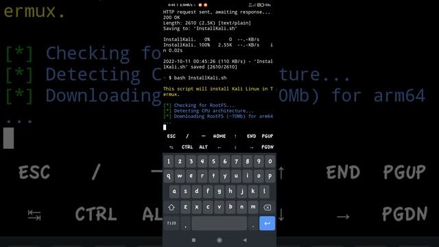How to install Kali Linux in Termux - No Root No Gui смотреть онлайн