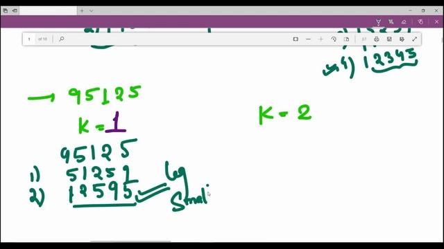 899. Orderly Queue | Hard Level Interview Question Full Explanation in Python смотреть онлайн