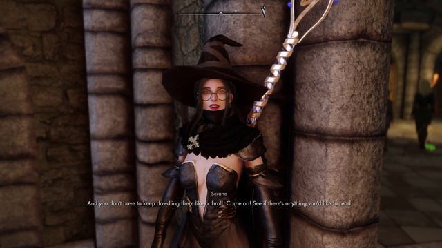Serana is Such a Bookworm. Serana Dialogue Add-On - Skyrim смотреть онлайн