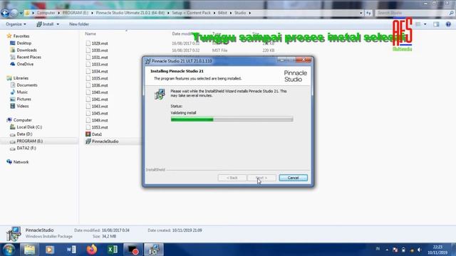Mengatasi error Pinnacle 21.0.1 : This installation cannot be run directly launching the MSI смотреть онлайн