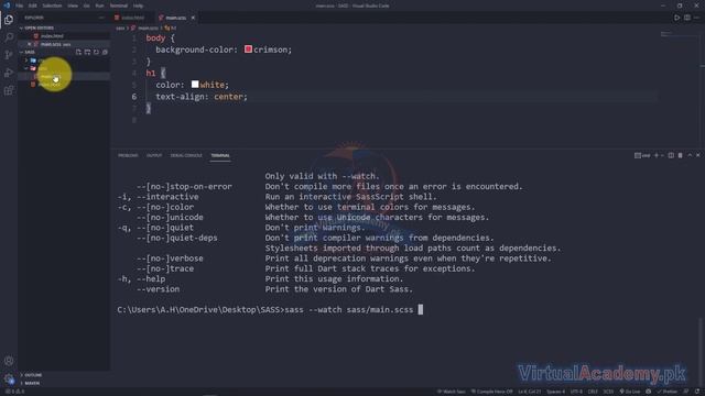 How to Install and Run SASS | SASS Crash Course in Urdu/Hindi смотреть онлайн