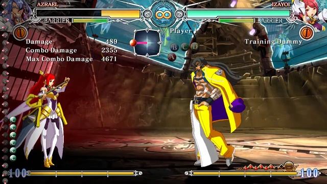 BlazBlue Central Fiction - A Beginner Guide to Azrael смотреть онлайн