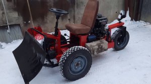 Самодельный СКРЕБОК для снега от начала до конца.