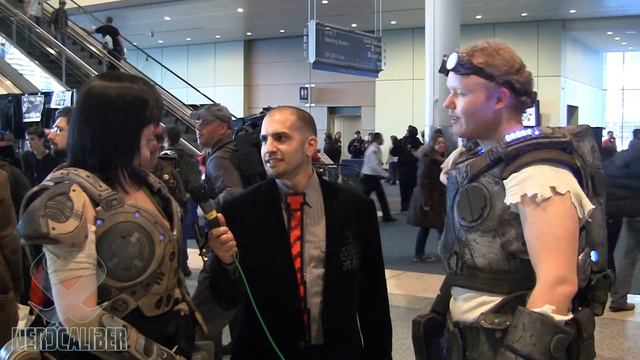 Damon Baird and Sam Byrne - Gears of War Cosplay - PAX East 2013 смотреть онлайн