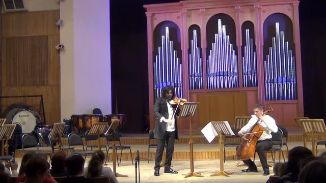 Handel Halvorsen Passacaglia для скрипки и виолончели