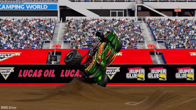 Big Air and Crashes #3 I BeamNG.Drive Monster Jam смотреть онлайн