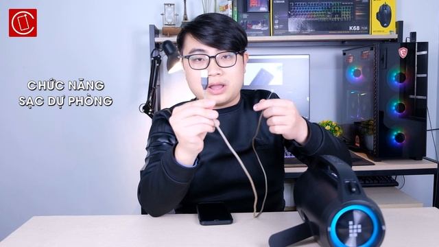 Review loa Tronsmart Bang SE : đẹp, LED RGB, 40W, IPX6, kiêm sạc dự phòng, giá 1.x смотреть онлайн