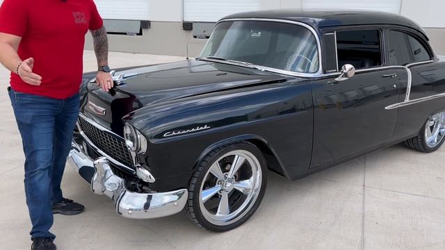1955 CHEVROLET BEL AIR FRAME OFF RESTOMOD FOR SALE!