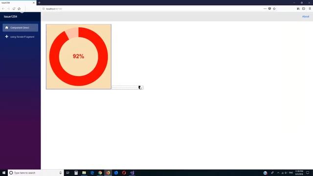 Blazor Doughnut Chart Component смотреть онлайн