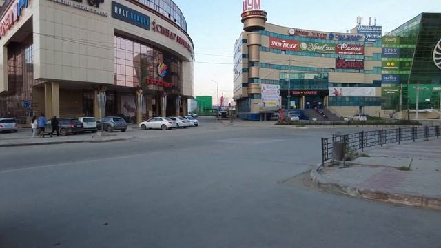 YAKUTSK, Russia, 4K Virtual Walking Tour, Якутск