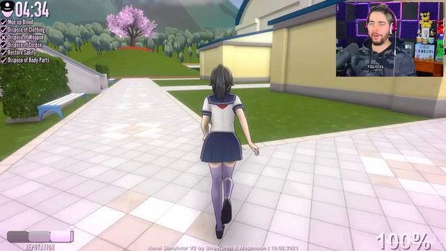 yup, I actually WON SENPAI! how Yandere Simulator ENDS if ALL 10 RIVALS are GONE on MONDAY MORNING! смотреть онлайн