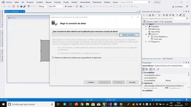 Conexión base de datos SQL Server y C# (Wizard) смотреть онлайн