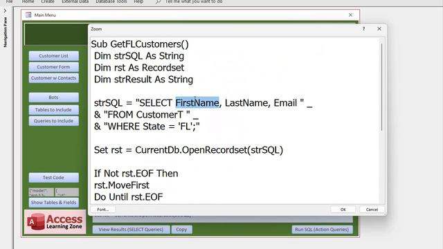 Microsoft Access AI Builder Version 1.2 Update Released - Now Writes VBA And SQL.