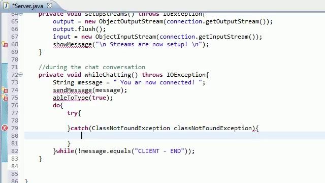 Intermediate Java Tutorial - 43 - whileChatting смотреть онлайн