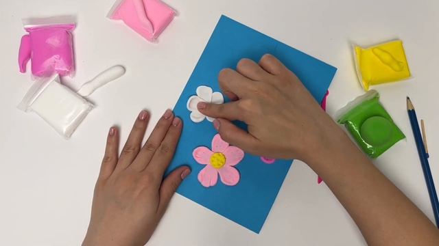 Как легко сделать картину из пластилина/ рисуем пластилином. смотреть онлайн