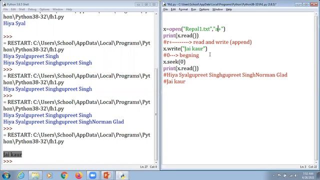 XII || CS || File Handling || Text File || Part-2 || 28-04-21 смотреть онлайн