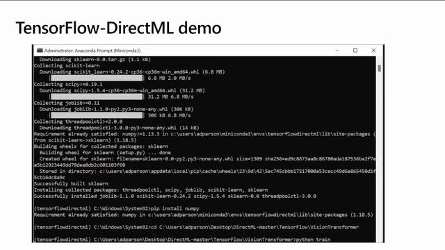 Train and deploy your machine learning models with DirectML смотреть онлайн