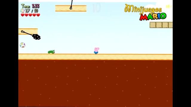 Свинка Пеппа Обзор игры для детей Джордж Марио Peppa Pig Game смотреть онлайн