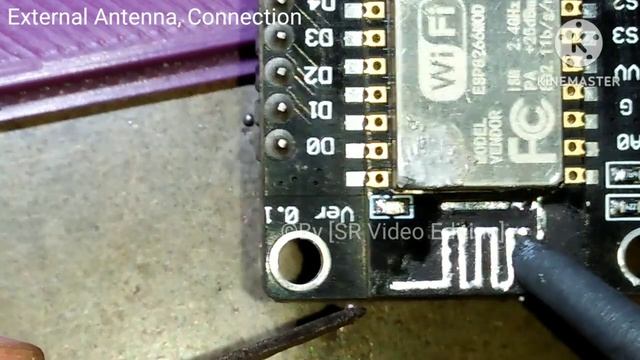 External Antenna, Connection in ESP8266 Nodemcu Practical Video. and Full Testing смотреть онлайн
