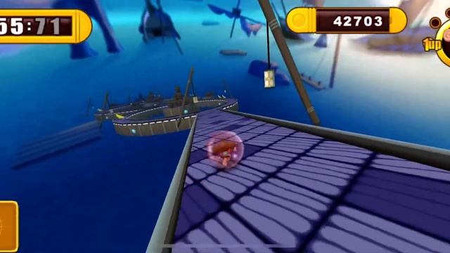 Super Monkey Ball 2: Sakura Edition Pirate’s Ocean levels 1-10 Speed Run 3:33 смотреть онлайн