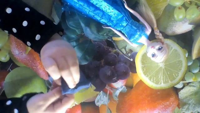 Как сделать накидку для Ельзы ? (2) часть