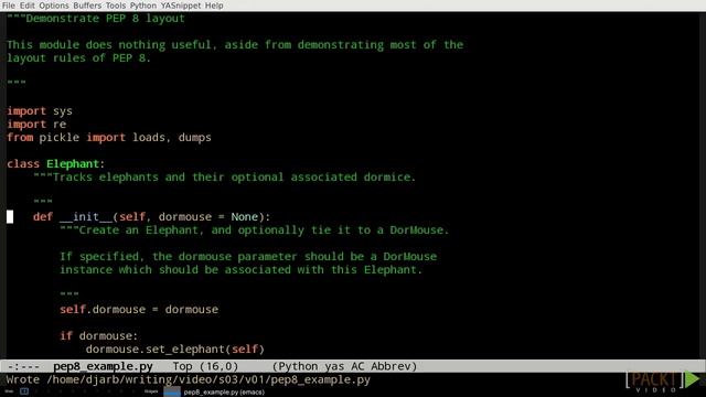 010 pep 8 and writing readable code смотреть онлайн