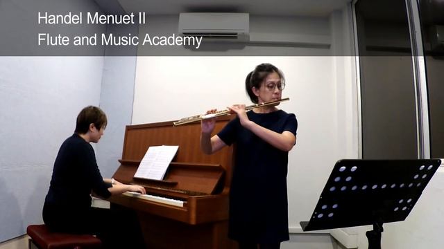 Flute ABRSM Grade 2 from 2022, A1 Handel Menuet II From Music for the Royal Fireworks, HWV351 смотреть онлайн