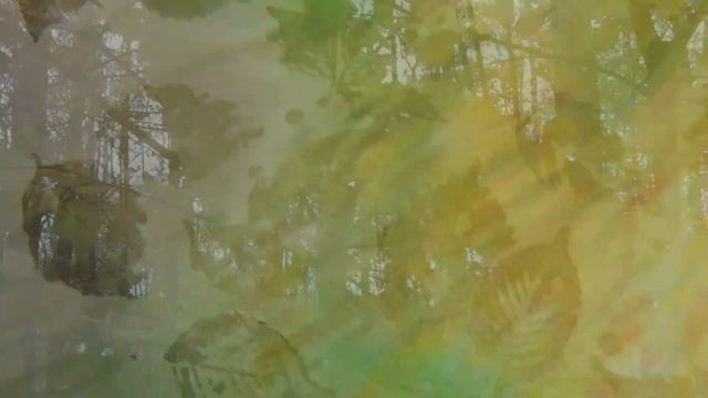 Волшебная осень - РОСПИСЬ ПО ШЕЛКУ. Смотрим Видео росписи платка и наслаждаемся теплом! смотреть онлайн