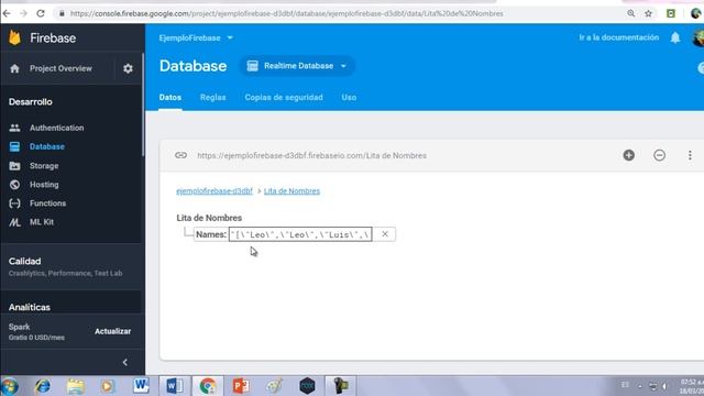 Datos en firebase listas conexión a app inventor appybuilder смотреть онлайн