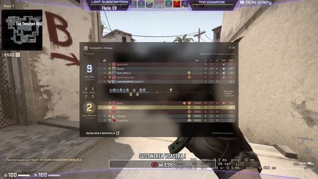LIVE CS:GO FACEIT PE MONITOR DE 280 HZ !!! смотреть онлайн
