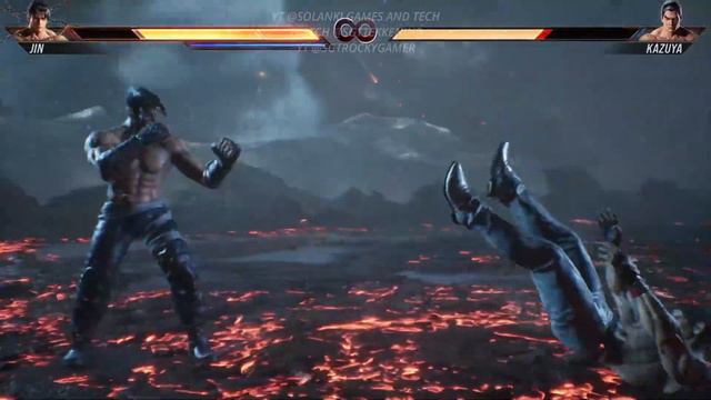 tekken 8 Chapter 14 Slow motion jin kazuya Fight scene Ending 4K ULTRA jin kazama transfer mishima смотреть онлайн
