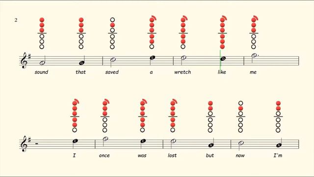 How to play Amazing Grace on Tenor Saxophone | Notes with Tab смотреть онлайн