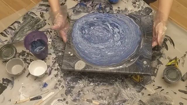 Easy Acrylic Painting. Ring Pour. Beginner Tips, Tricks and Mistakes To Avoid by Bella Lune смотреть онлайн
