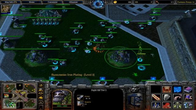Footman Frenzy Warcraft 3 [eFL] САТИР ГАЙД смотреть онлайн