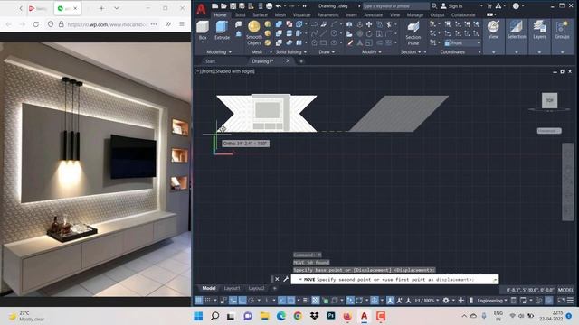 AUTOCAD 3D FOR BEGINNERS ll AUTOCAD 2021 COMPLETE COURSE ll 3D FURNITURE DESIGN смотреть онлайн